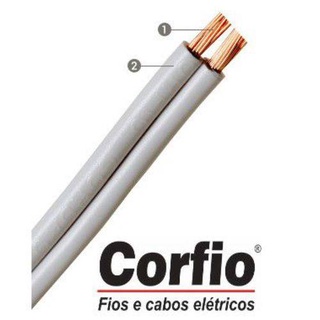 Fio paralelo flexivel 2x1,5mm CORFIO - PREÇO POR METRO