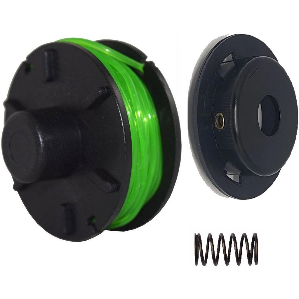 Kit Carretel + Tampa + Mola Para roçadeira Trapp Master Super 800-1000 Plus