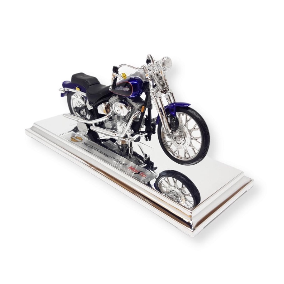 Miniatura Moto Harley Davidson Springer Softail 2001 Maisto