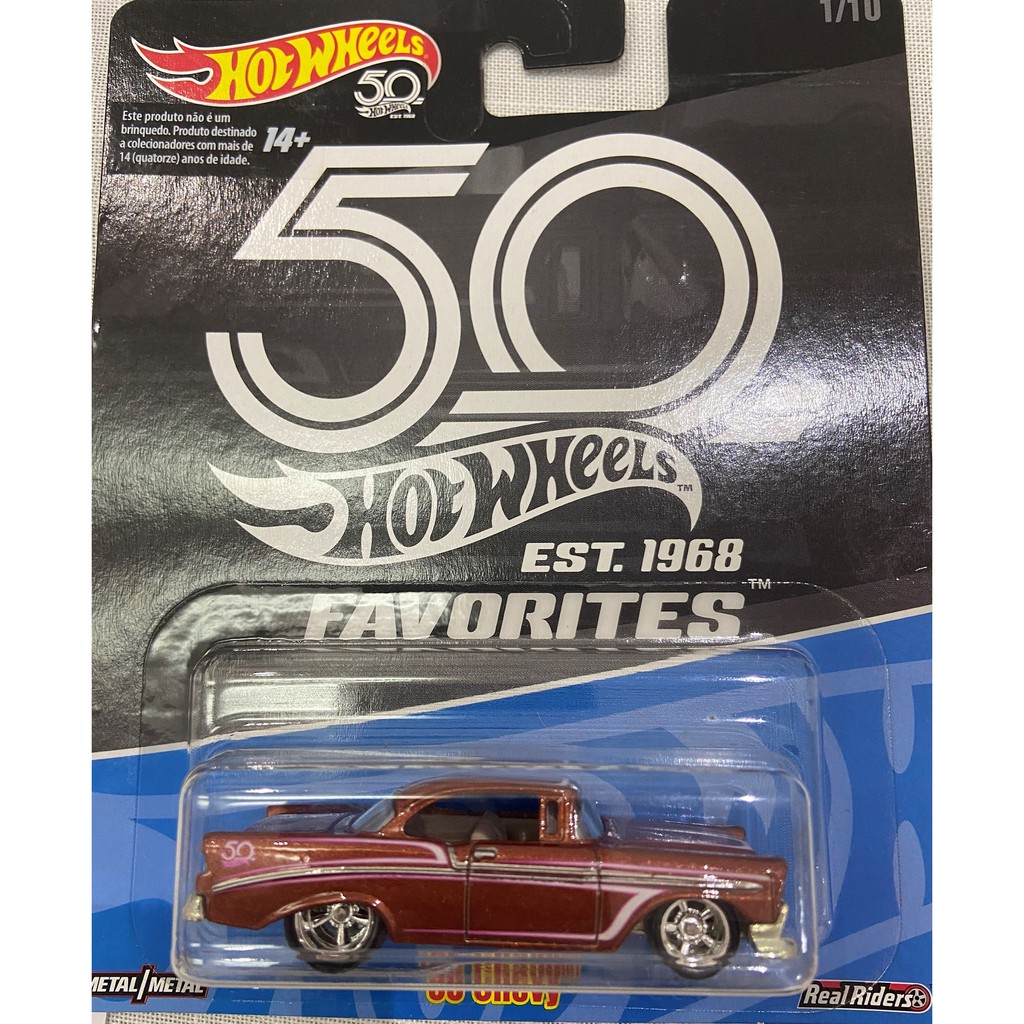 ホットウィール '56 CHEVY BEL AIR シェビー ベルエア id - ミニカー