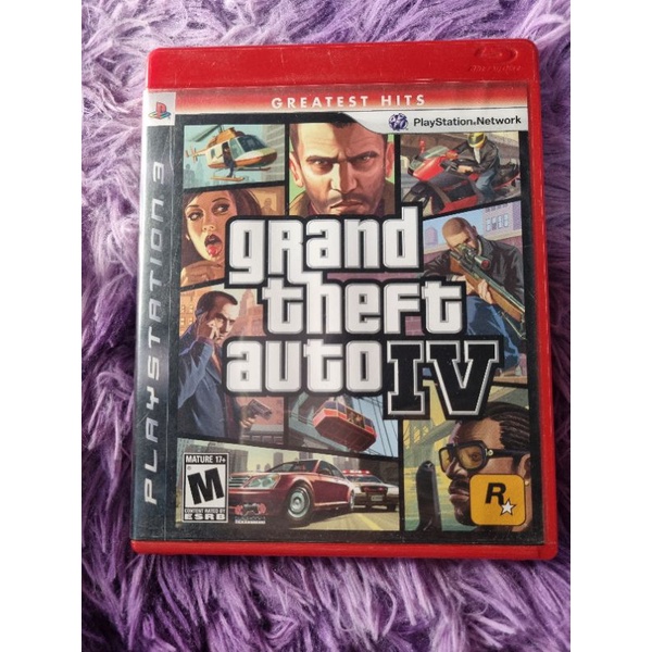 Grand Theft Auto IV (GTA 4) - Com Mapa - Jogo Original Ps3 - Mídia Física