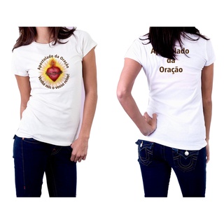 Camiseta Sagrado Coração de Jesus Baby Look