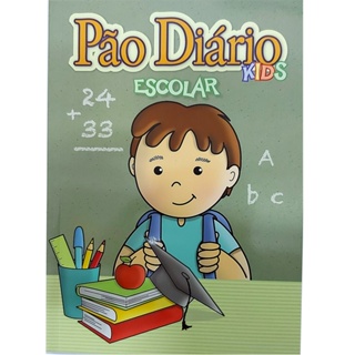 Pão Diário Kids Escolar | Quadro Negro em Oferta na Shopee