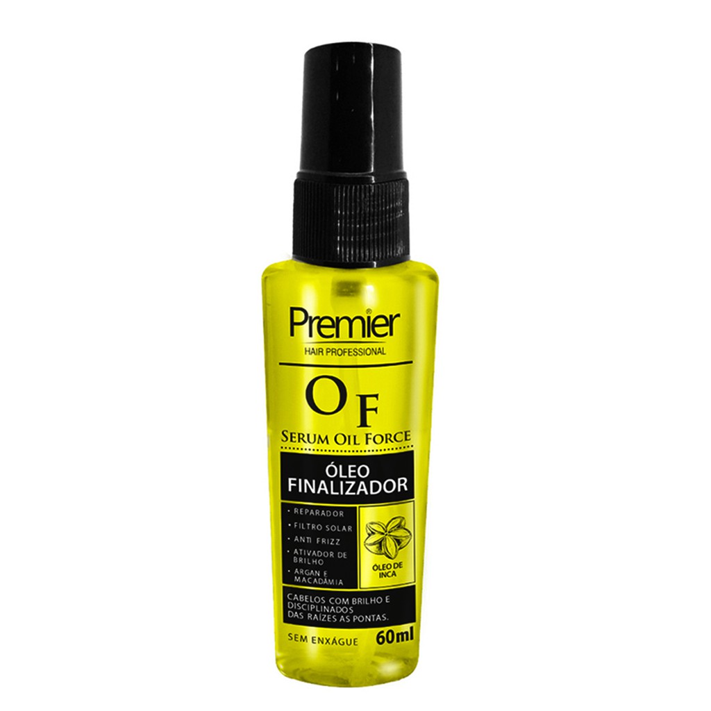Serum Reparador de Pontas Óleo de Argan e Macadâmia 60ml Premier Hair em Oferta na Shopee