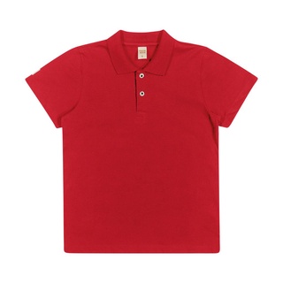 Camisa Polo Infantil Trick Nick Básicos Vermelho