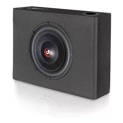 CAIXA AMPLIFICADA SLIM SUBWOOFER 8 POL DBX ATIVA GRAVE CARRO
