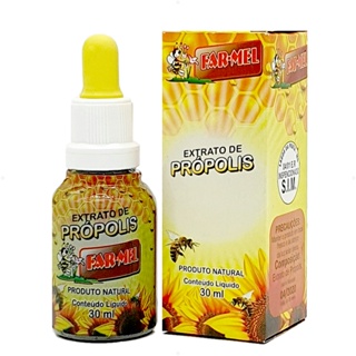 Kit 12 Unidades Extrato De Própolis Puro Conta Gotas 30ml em Oferta na Shopee