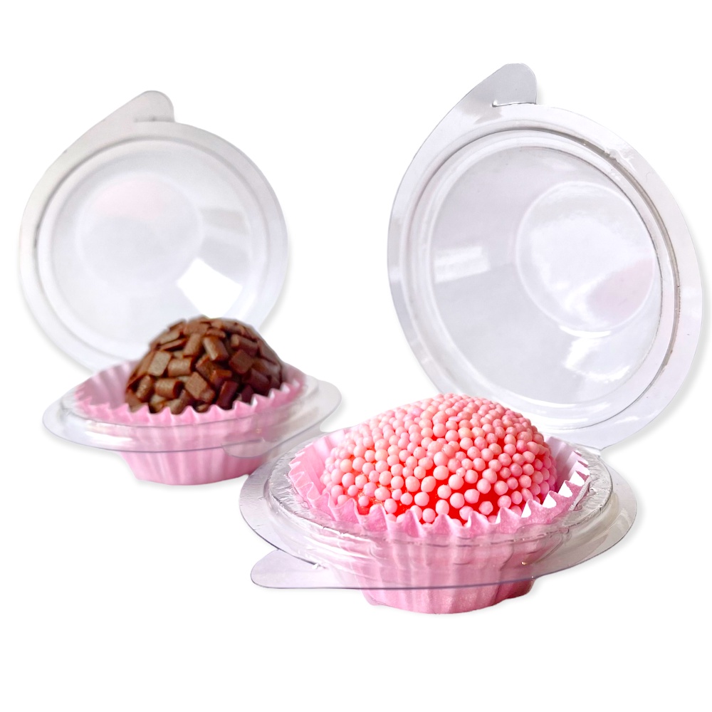 Embalagem para brigadeiro individual Com 1000 unidades | Shopee Brasil