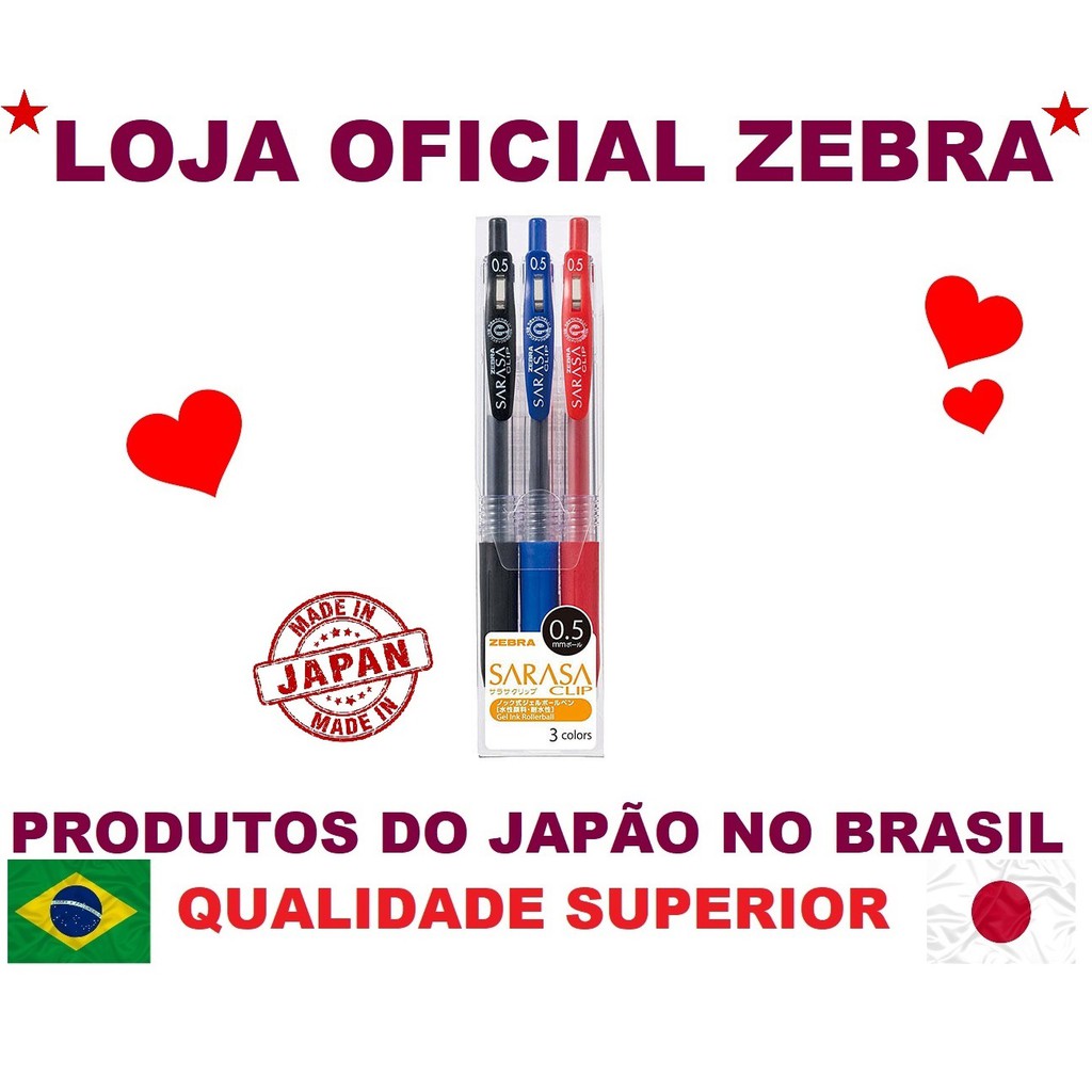 Zebra Sarasa 0.5 Black: Onde Comprar | BuscaProdutos