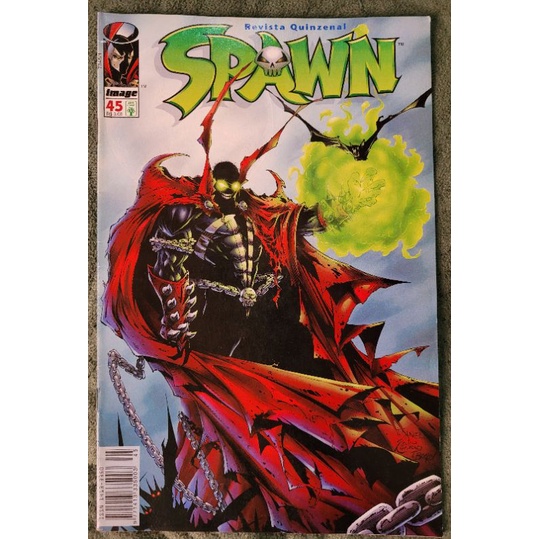 SPAWN n°45 (09/1998) EDITORA ABRIL COM MINI-PÔSTER DA ÂNGELA AINDA ENCARTADO