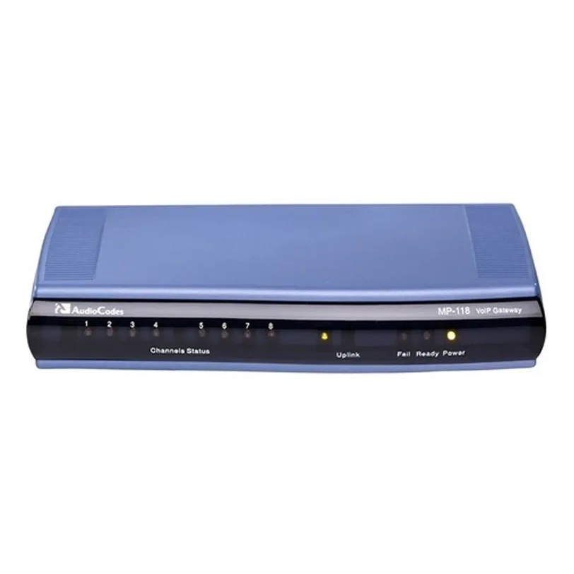 Audiocodes Mediapack 118 Analog Voip Gateway 8 Fxs