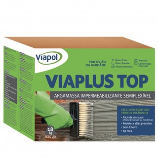 Viaplus Top 18 Kg Impermeabilizante Flexivel Viapol