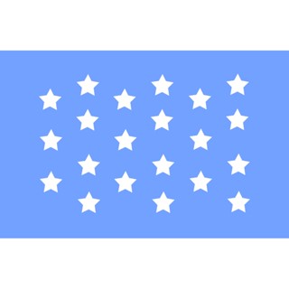 Stencil estrelinhas para pintura - 14x9 cm cada - unidade em Oferta na Shopee