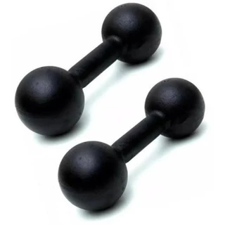 Halter Pintado 2 Kg Treino Em Casa - 2 Unidades