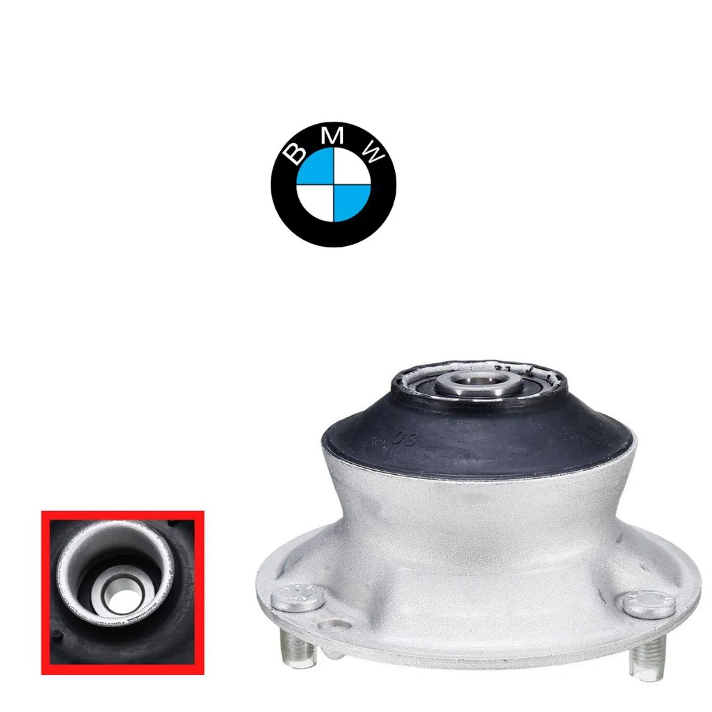 Coxim Batente Superior Amortecedor Dianteiro Bmw 118/120/130/135/320/325/330/335/525/530/540/545/550/645/650/X1/X3 2003 a 2013 31336760943/SKU2367