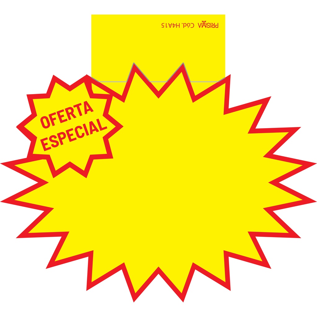 Cartaz de Oferta Splash 15x16,5 - 10 unidades — imagem 2 de 2