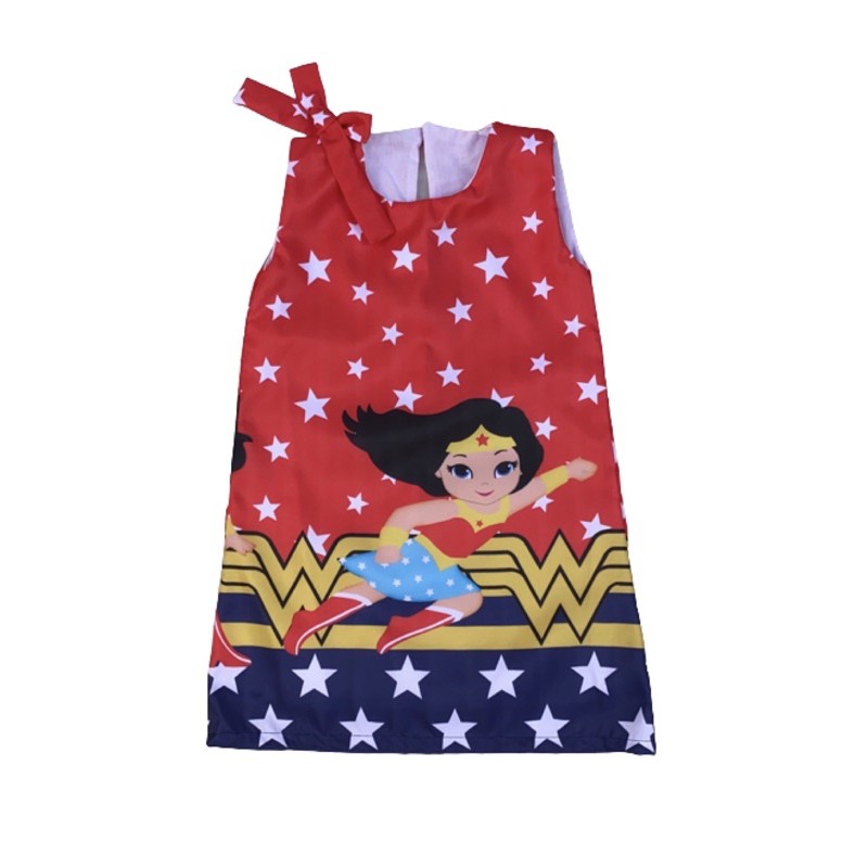 Vestido  temático Mulher Maravilha