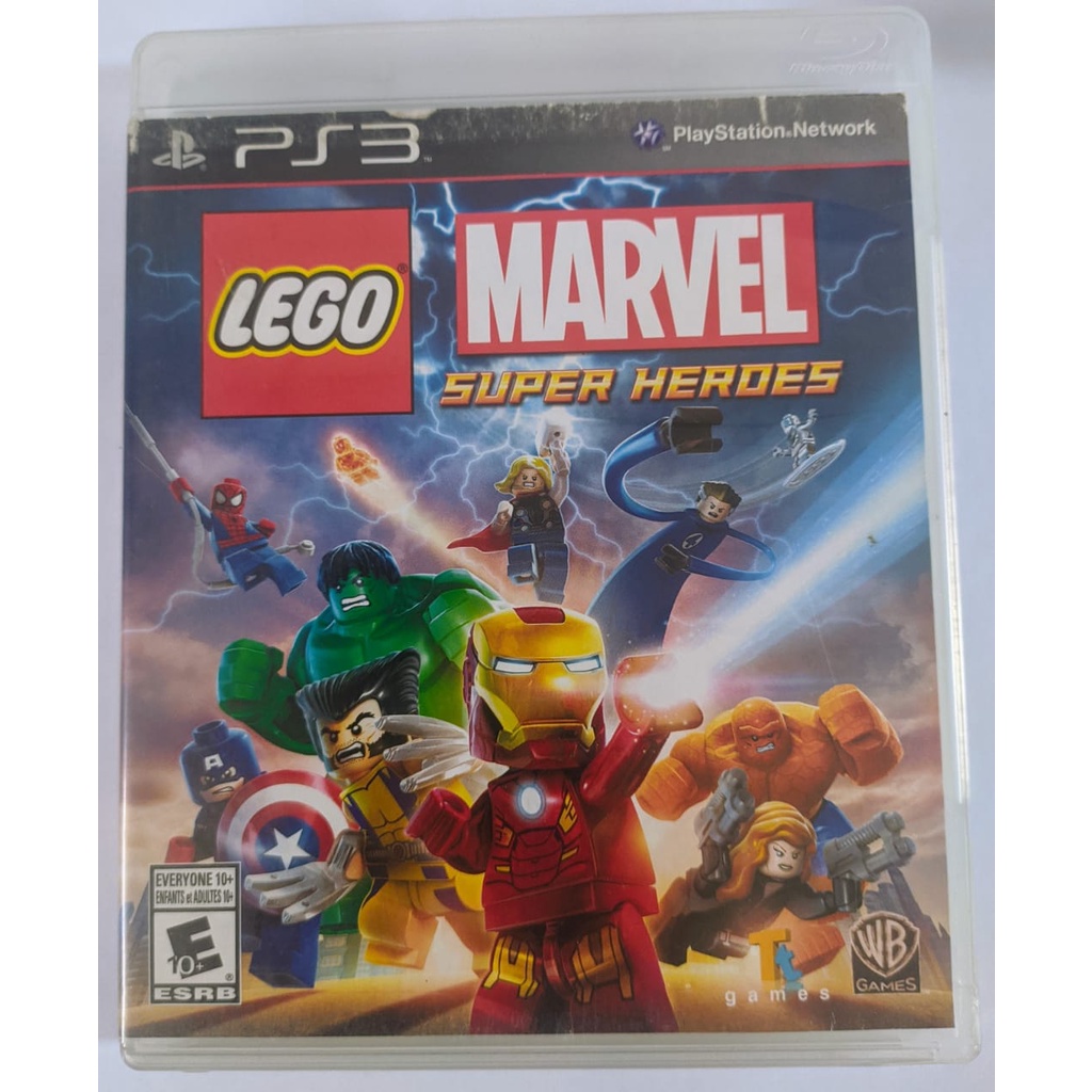 Lego Marvel Super Heroes Ps3 original , a pronta entrega | Shopee Brasil