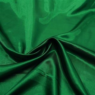 Tecido Cetim Charmousse 1,40x1,00m Verde Bandeira Festas e Fantasias