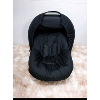 kit capa bebe conforto com capota e protetor de cinto varias cores em Oferta na Shopee