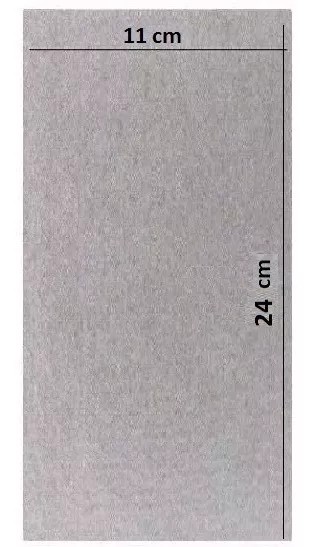 Tampa De Mica 24x11 Para Microondas