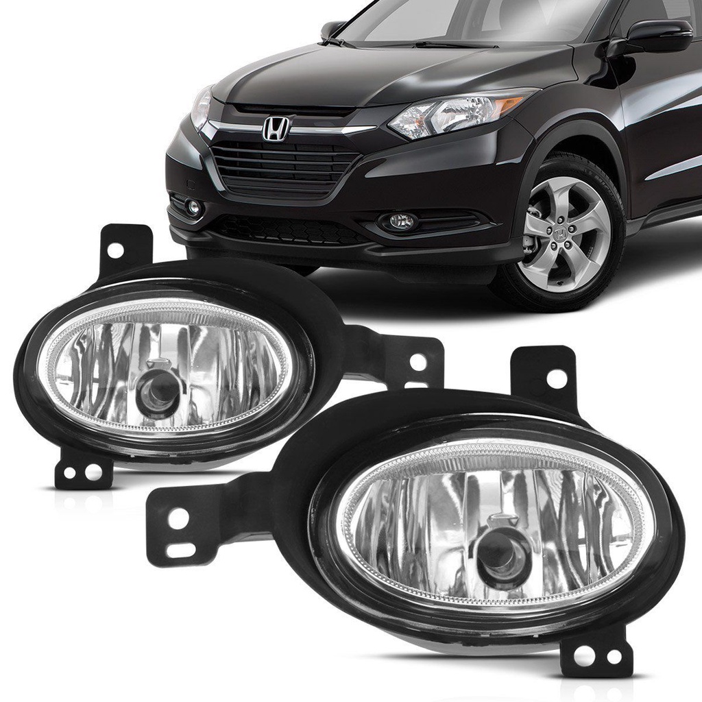 Par Farol Milha Auxiliar Hrv 2015 2016 2017 2018 em Oferta na Shopee