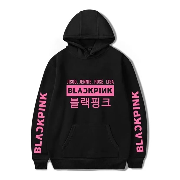 Blusa Moletom Blackpink Integrantes K-pop Capuz Music | Shopee Brasil