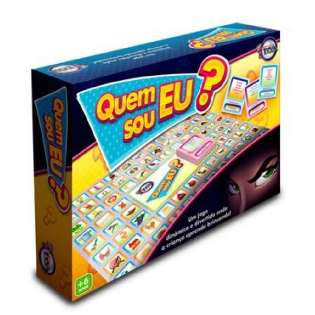 Jogo De Tabuleiro Quem Sou Eu Toia Brinquedos Shopee Brasil 1720