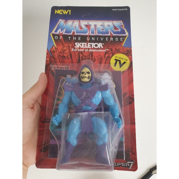 Skeletor Esqueleto Super7 Filmation New Vintage Action Figure He-man