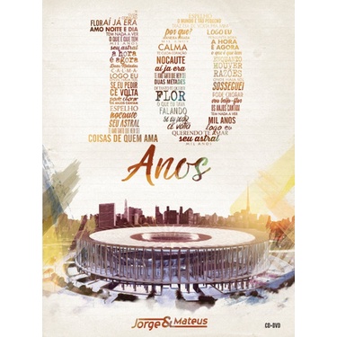 Box DVD + CD Jorge e Mateus - 10 Anos (Original e Lacrado)