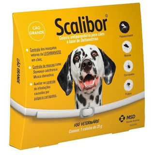 Coleira Scalibor Antipulgas 2 Gr + 1 Coleira Scalibor Pq em Oferta na Shopee