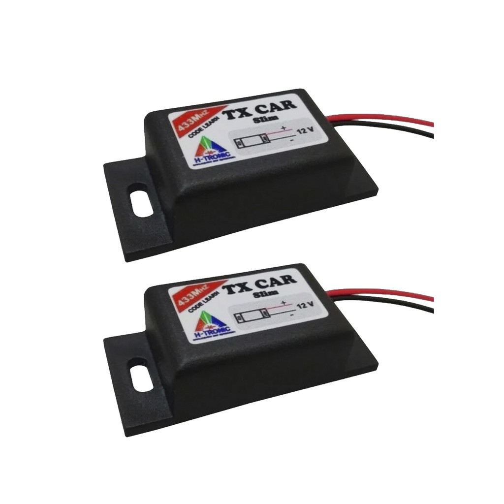 Kit 2 Controle Portão Tx Car Farol Carro Moto Ppa Rcg Garen Acton