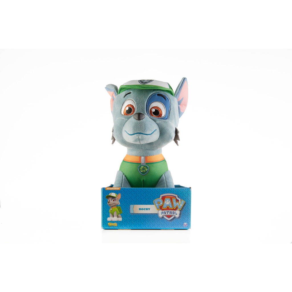 Patrulha Canina - Pelúcia de 30cm - Rocky
