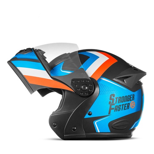 Capacete Escamoteável Etceter Mixs Gladiator Stronger Faster em Oferta na Shopee