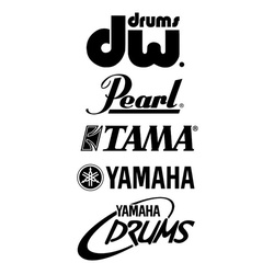 Adesivo Recorte Bumbo Bateria Dw Mapex Odery Pinguim Gretsch