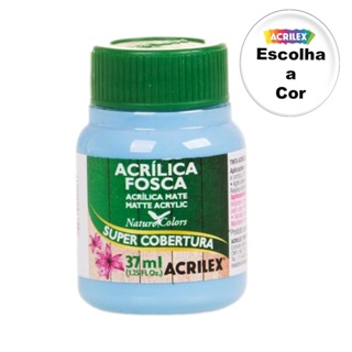 Tinta Acrílica Fosca 37ml - Escolha a Cor - Acrilex em Oferta na Shopee