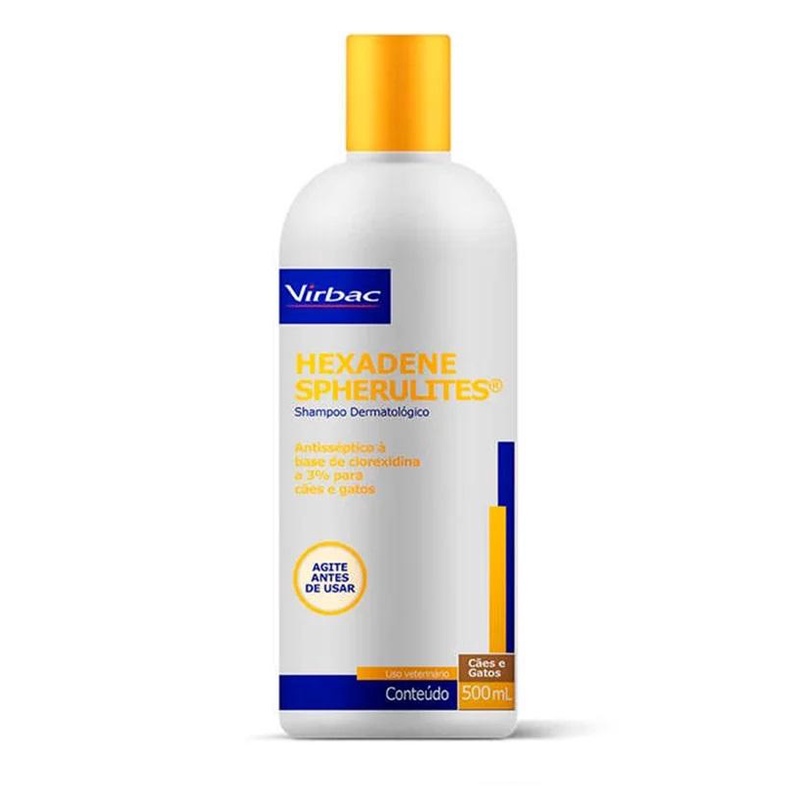 Shampoo Hexadene Spherulites Virbac – 500ml em Oferta na Shopee