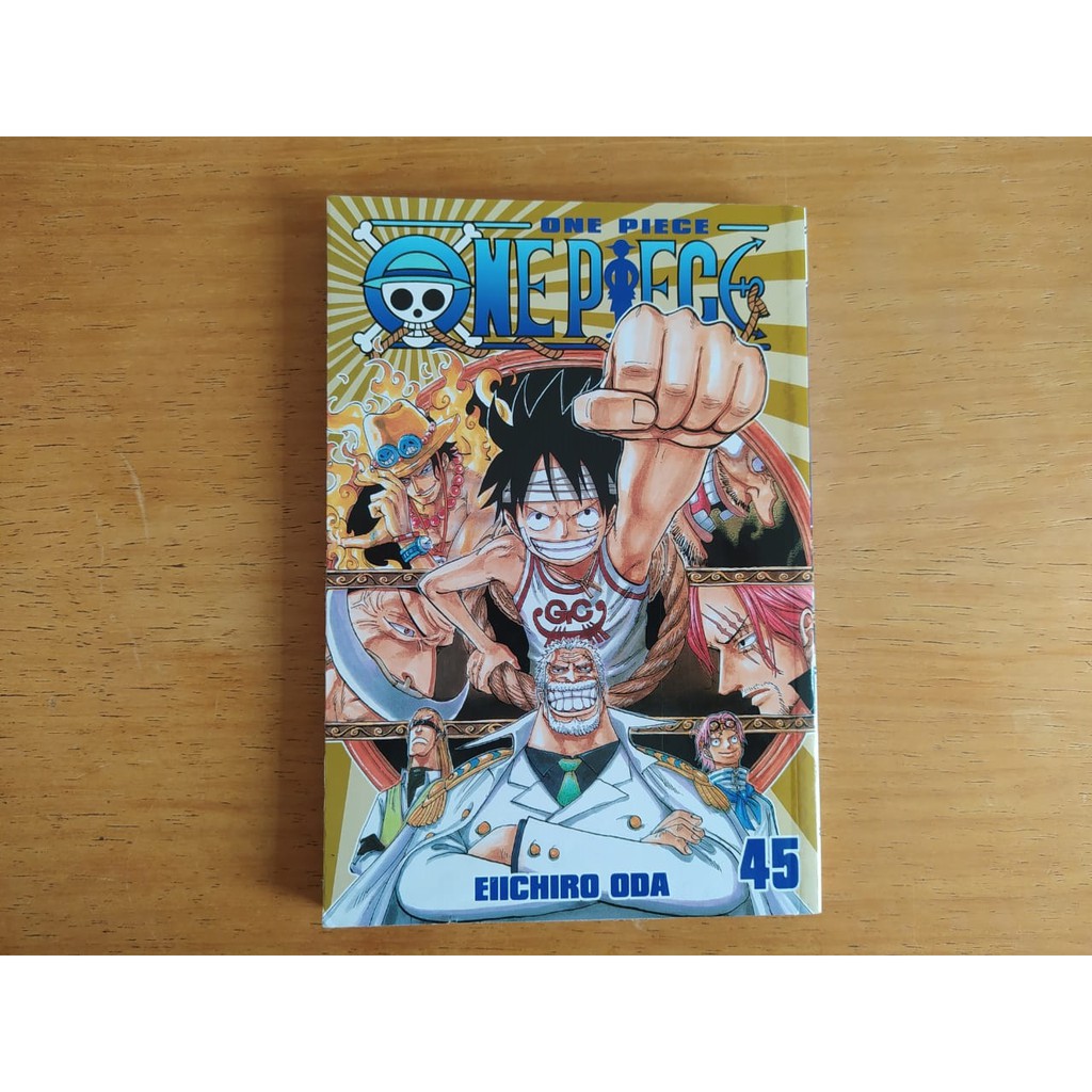 One Piece Manga Volume 45 Shopee Brasil