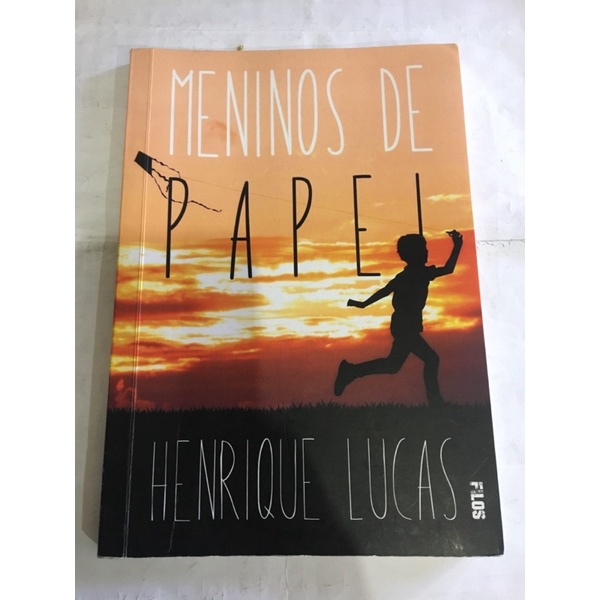 Livro Meninos de papel - Henrique Lucas