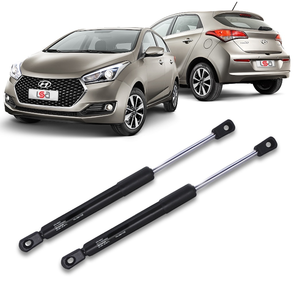 Par Amortecedor  Hb20 Porta Malas Tampa Traseira Hyundai Hb20 2012 Até 2019 em Oferta na Shopee