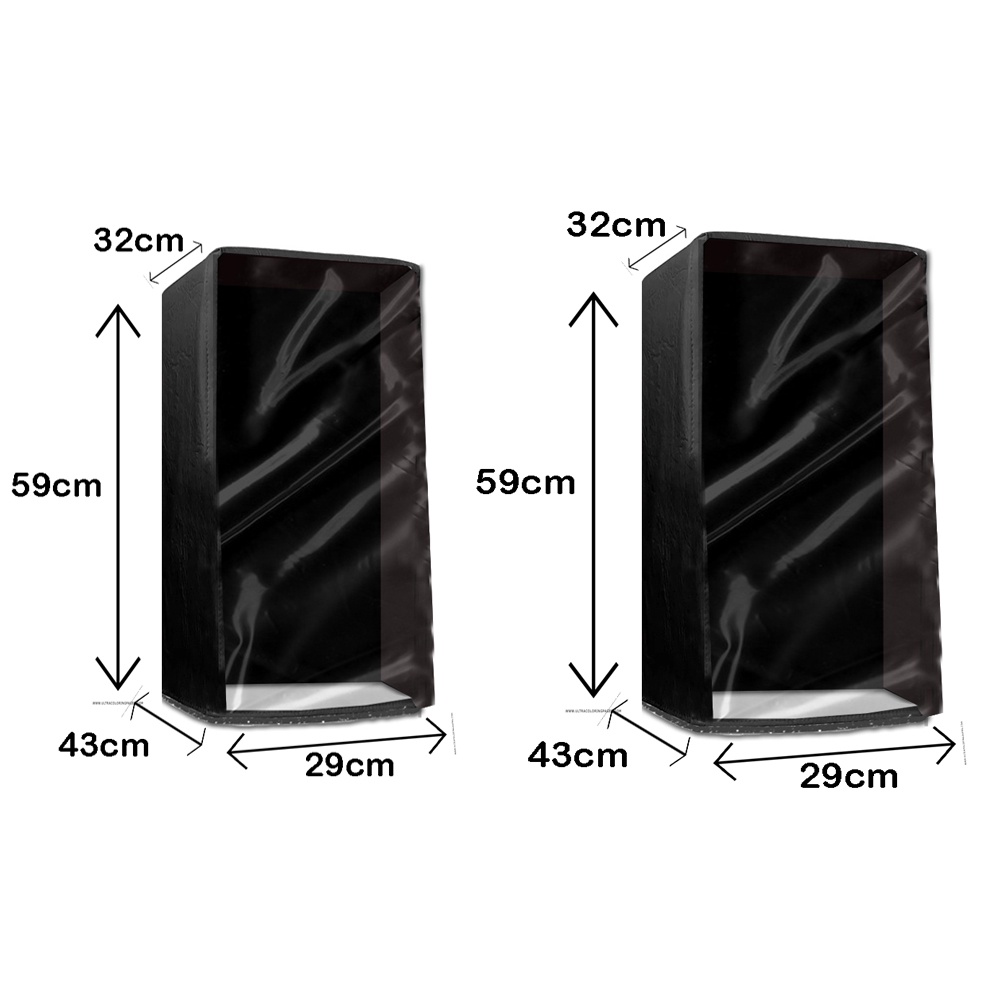 Kit com 2 Capas para Caixa acústica SS-XB66AV Com Frente Transparente