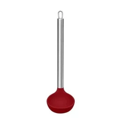 Concha De Silicone Cabo Inox Vermelha Multilaser - UD071