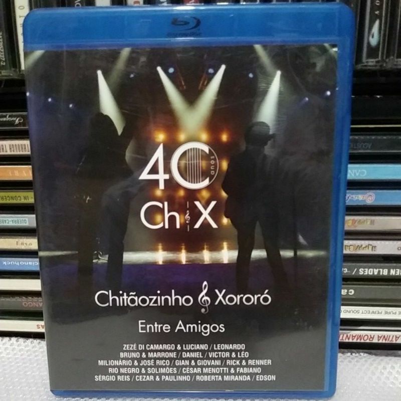 Bluray Chitãozinho e Xororo 40 Anos Entre Amigos