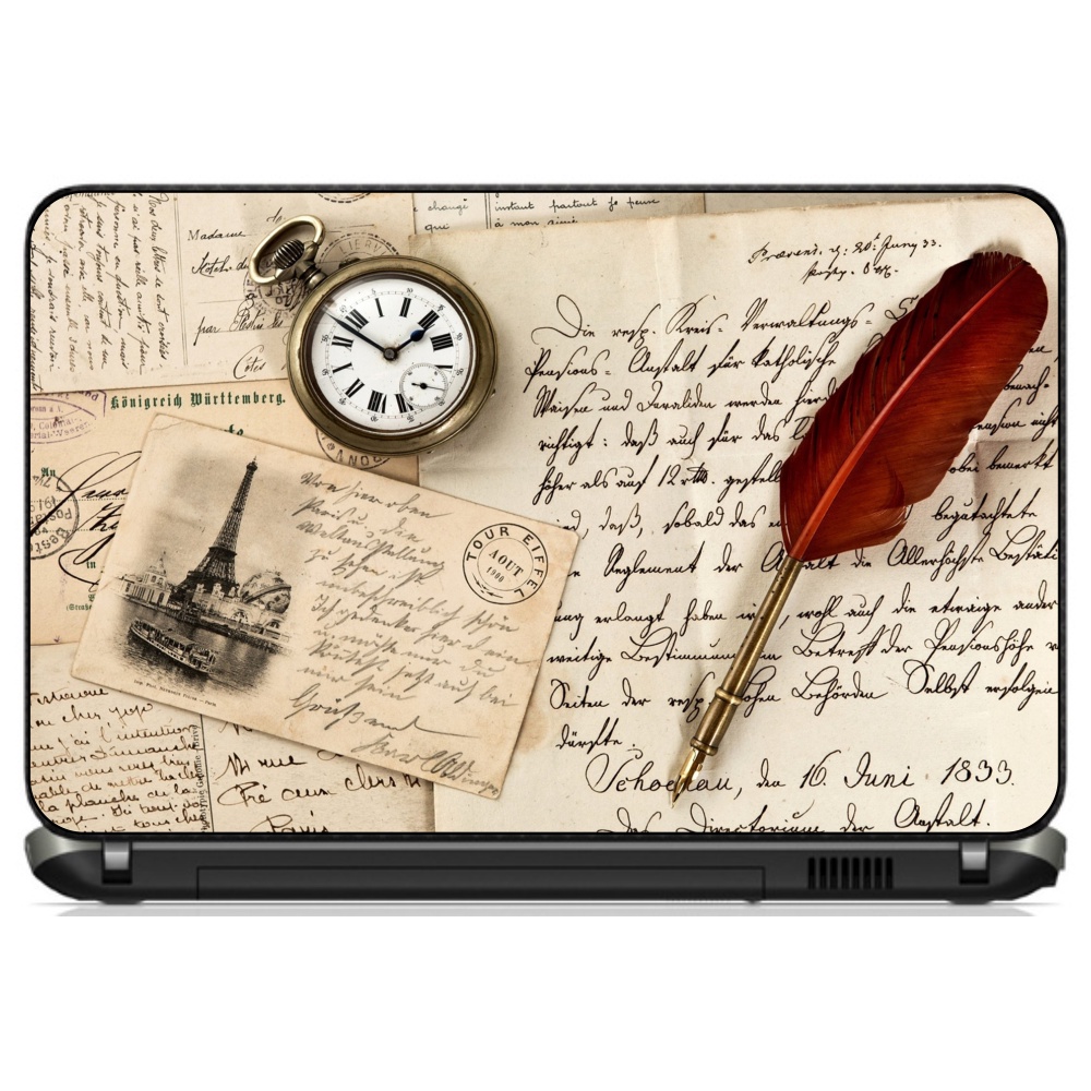 Adesivo Personalizado Skin Pelicula Notebook Macbook Tablet Anos 80 [ 11 ] Retro Vintage Torre Eifel
