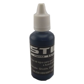 Tinta para Carimbos Automáticos Stilo - 30ml em Oferta na Shopee
