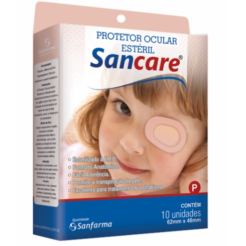 PROTETOR OCULAR ESTERIL (P) C/10U-SANCARe