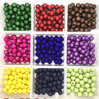 Bola Missanga Pérola Emborrachada 8mm Várias Cores em Oferta na Shopee