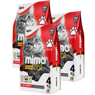Areia Para Gatos Mimo Cat Granulado Trad Eco Friendly 4kg (2 UNIDADES) em Oferta na Shopee