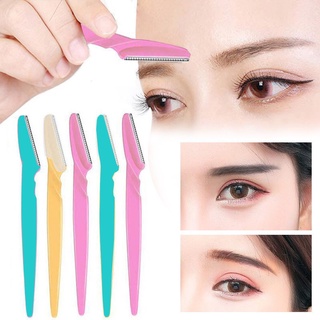 Kit 3 Navalhas P/ sobrancelha lâmina de aço inoxidável