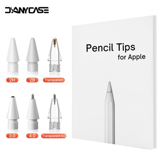 Ponta Lápis De Maçã Dupla Camada 2B/HB & Fina Bico Transparente Para 1a Geração iPad Stylus Caneta